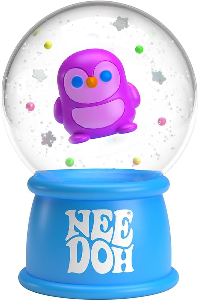 Schylling NeeDoh Squishmas Squish N' Snow Globes - Christmas Squeeze Toy - Assorted Colors - Ages... | Amazon (US)