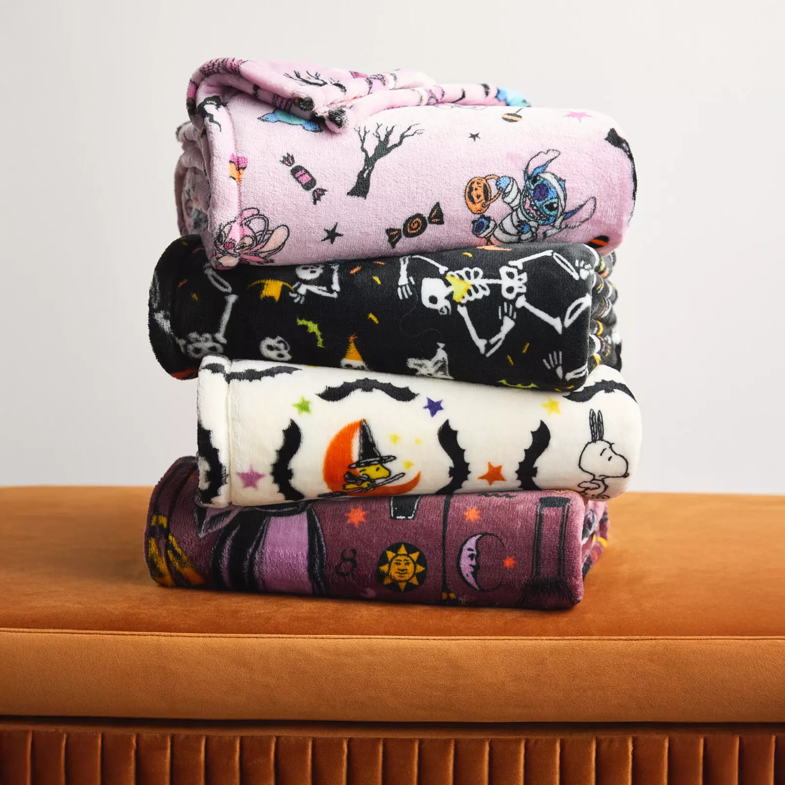 Disney's Halloween Oversized Supersoft Printed Plush Throw Blanket by The Big One\u00ae | Kohl's