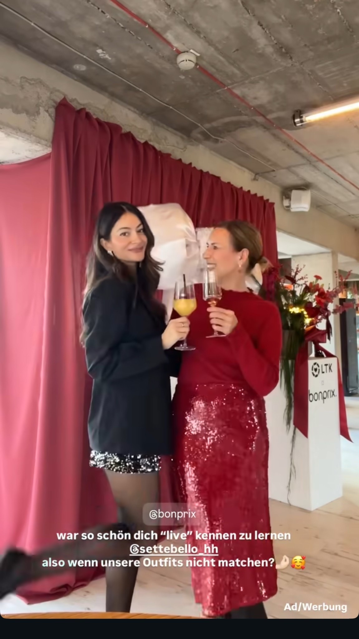 Rot & schwarz: Pailletten für die Feiertage - unsere Outfits vom heutigen Event
- 15% mit "SETTE15" bis zum 07.12.

#LTKfestive #LTKpartywear #LTKstyletip