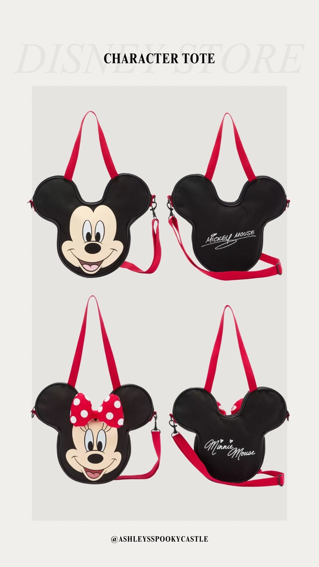 Mickey and Minnie mini tote character face tote 

#LTKSeasonal #LTKgrwm