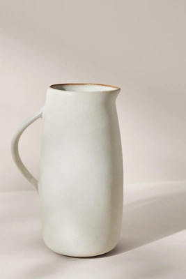 The Jasper Portuguese Stoneware Pitcher | Anthropologie (US)