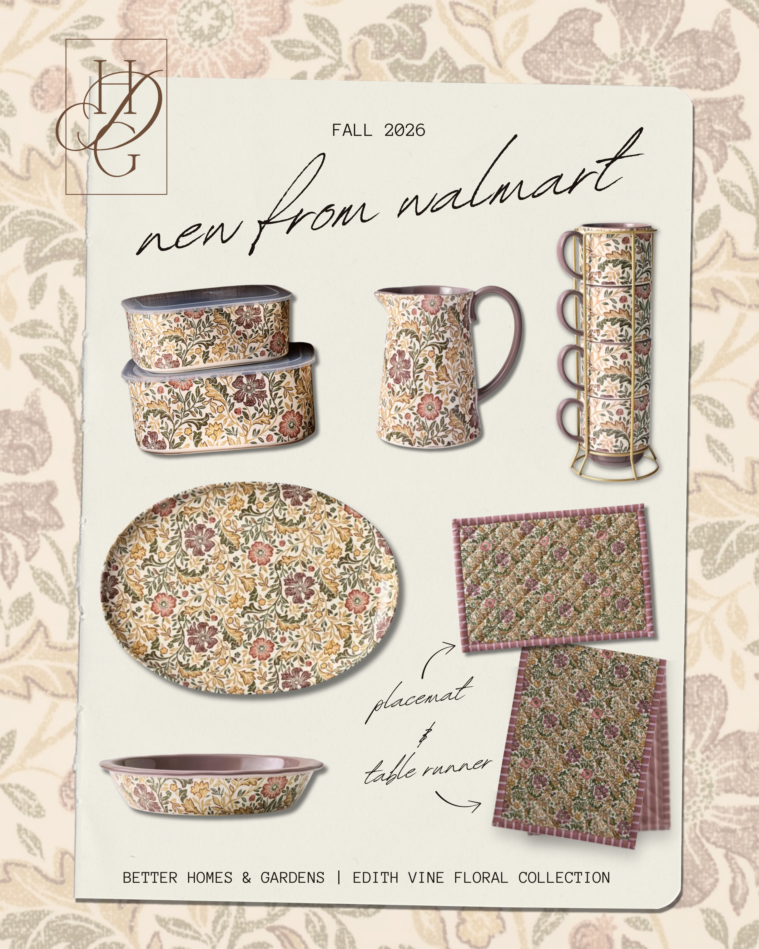 OBSESSED with this new fall collection from Better Homes & Gardens at Walmart! The floral pattern is SO pretty 😍
I've already picked up a couple pieces from the collection and am so excited to style them for fall! 🍂

Home decor / fall / kitchen / Walmart / autumn / cozy decor / Holley Gabrielle

#LTKSeasonal #LTKHome