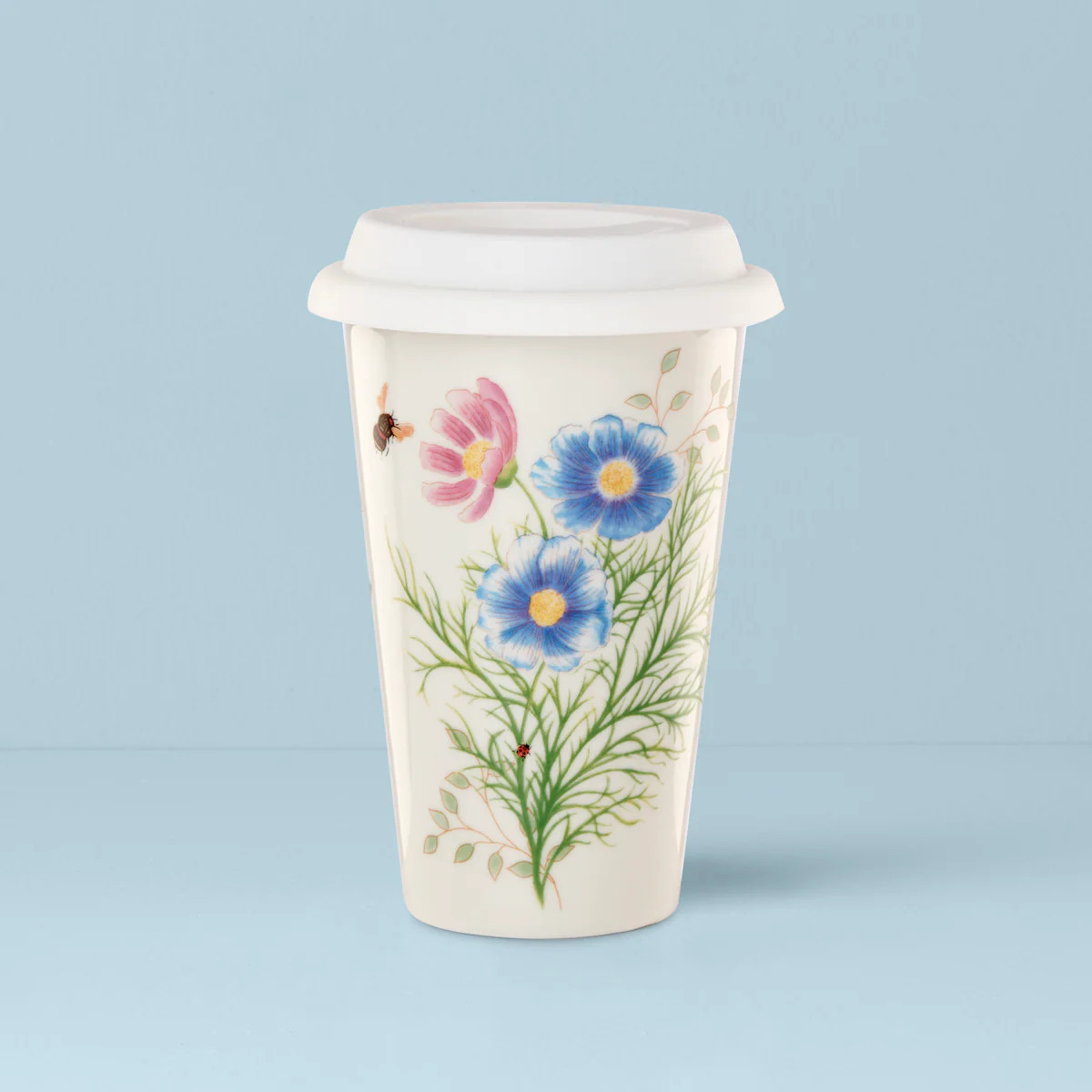 Butterfly Meadow Flutter Thermal Travel Mug | Lenox
