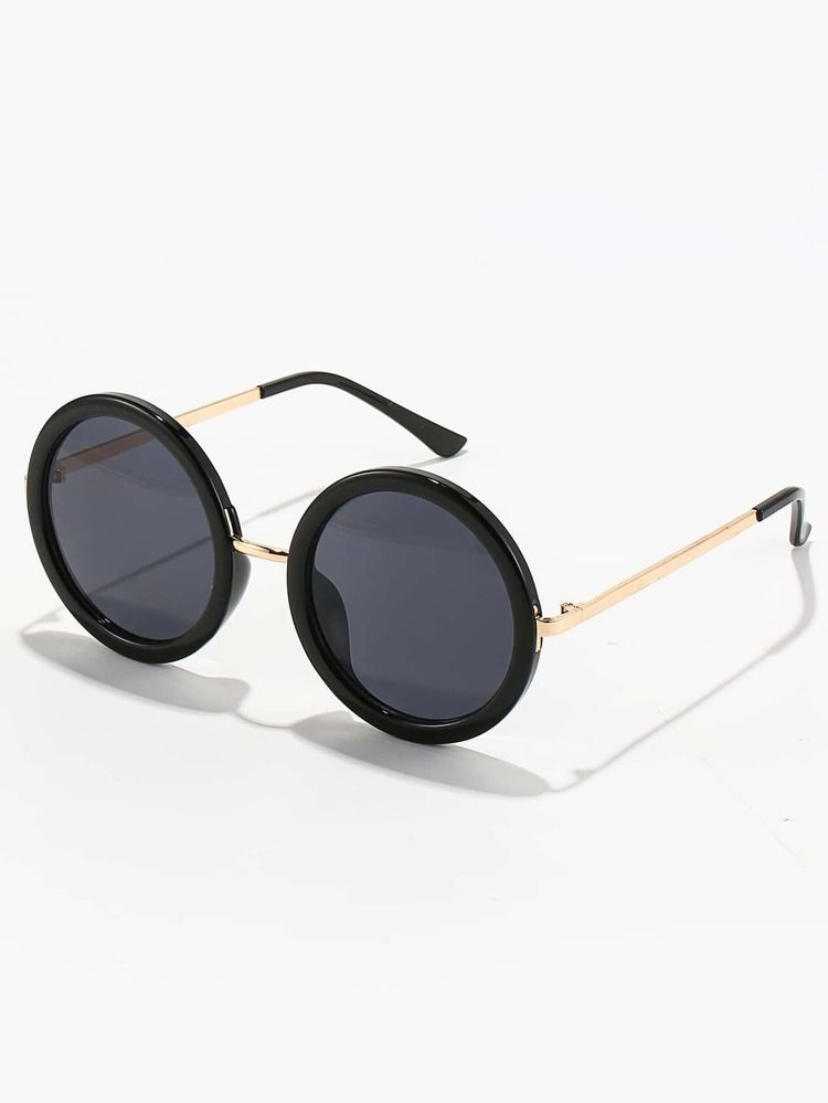 Round Frame Fashion Glasses | SHEIN