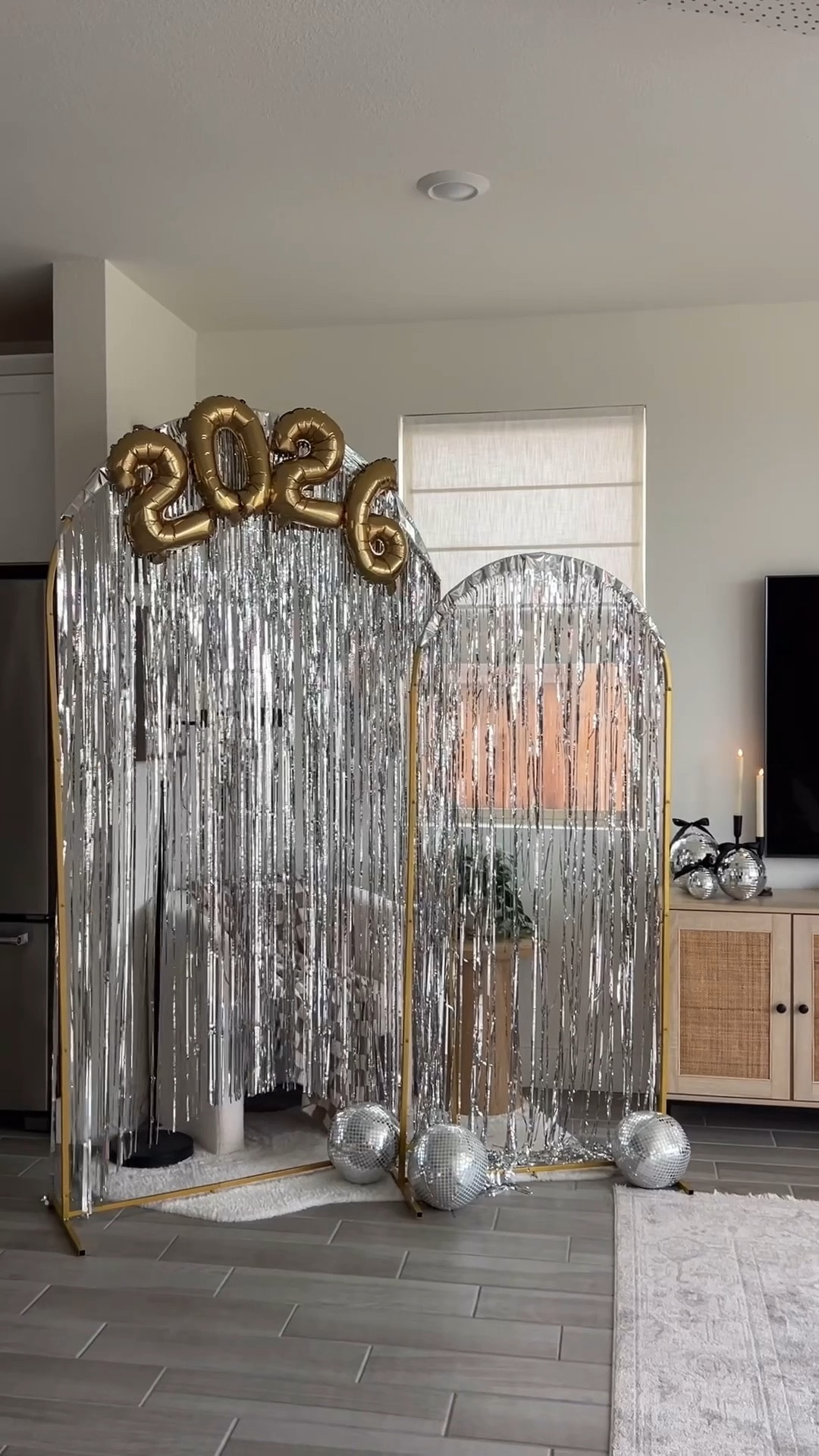 New Year’s Eve set up 