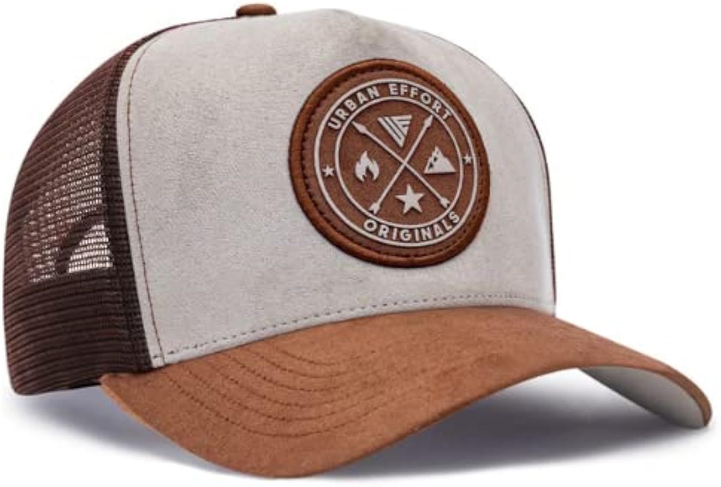 Urban Effort Mesh Back Cap - for Men and Women Baseball Hat 5-Panel Trucker Hat - Great Snapback ... | Amazon (US)