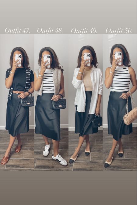 Spring Capsule wardrobe with a black midi skirt! This one is from Amazon and one of my faves! 

#LTKfindsunder50 #LTKstyletip #LTKfindsunder100