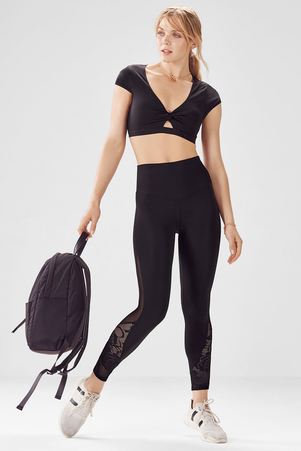 Fabletics Vicar Womens Black One Size Fits Most Outfit | Fabletics