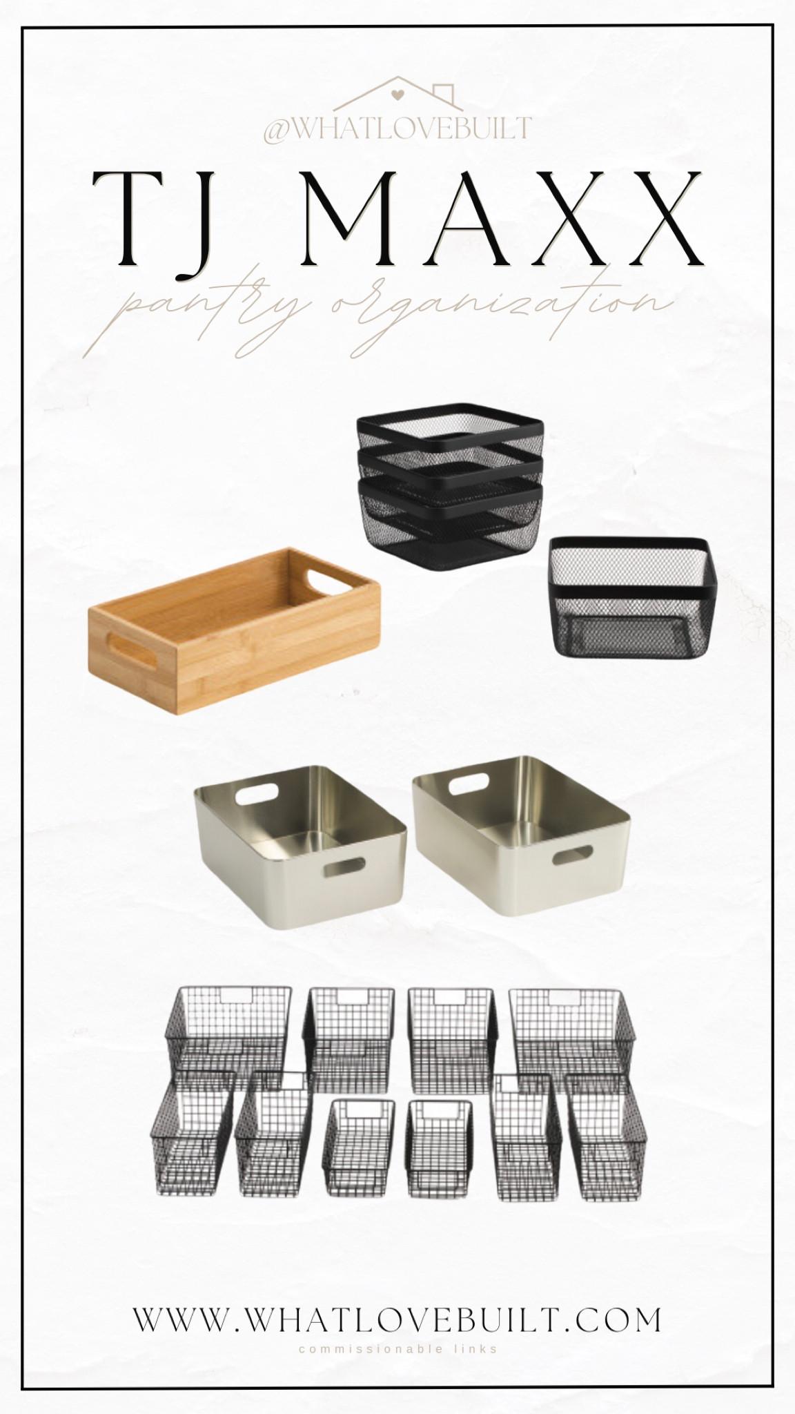 Pantry Storage and Organization

#tjmaxx #pantry #storage #organize #organization #home #homeideas #bins #kitchen #modern #modernhome

#LTKhome #LTKstyletip #LTKfindsunder50