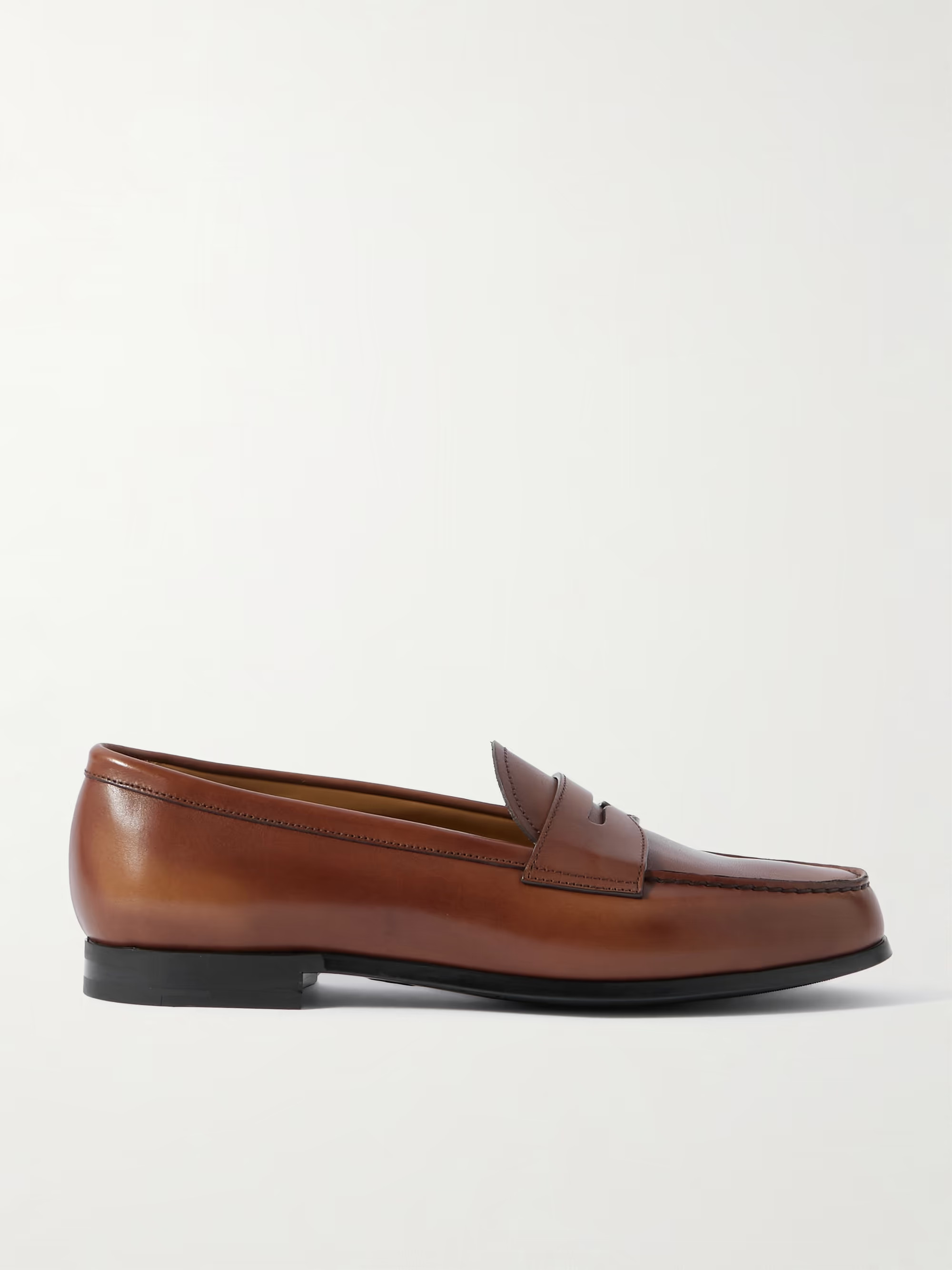 Natalie leather loafers | NET-A-PORTER (US)