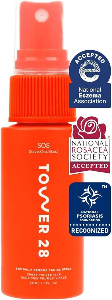 Tower 28 SOS Daily Rescue Facial Spray - Hypochlorous Acid Spray to Help Reduce Redness, Calm Irr... | Amazon (US)