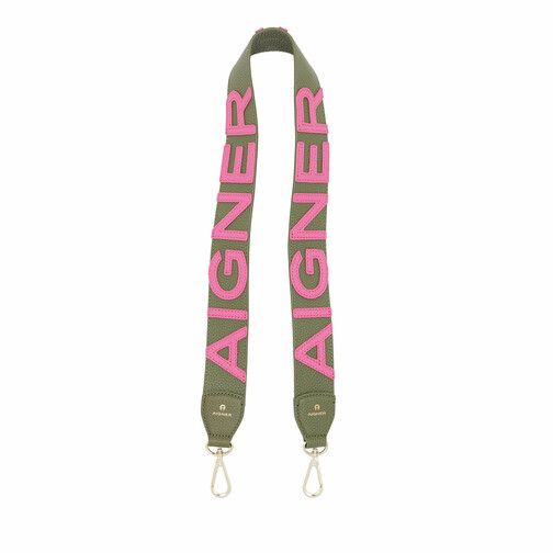 AIGNER Bagstrap Blossom Pink / Green in grün | fashionette | Fashionette (DE)