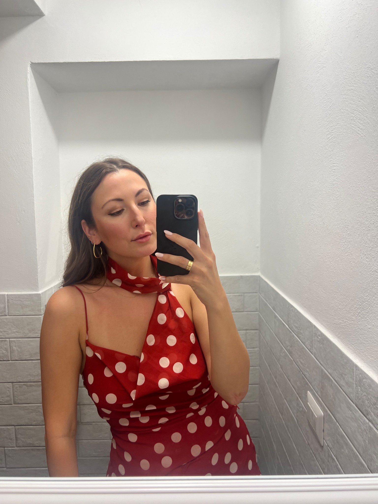 Cider Red Polka Dot Skirt Skort Set - Game Day Outfit / Affordable Fashion / Italy Vacation  

#LTKFindsUnder50 #LTKFindsUnder100