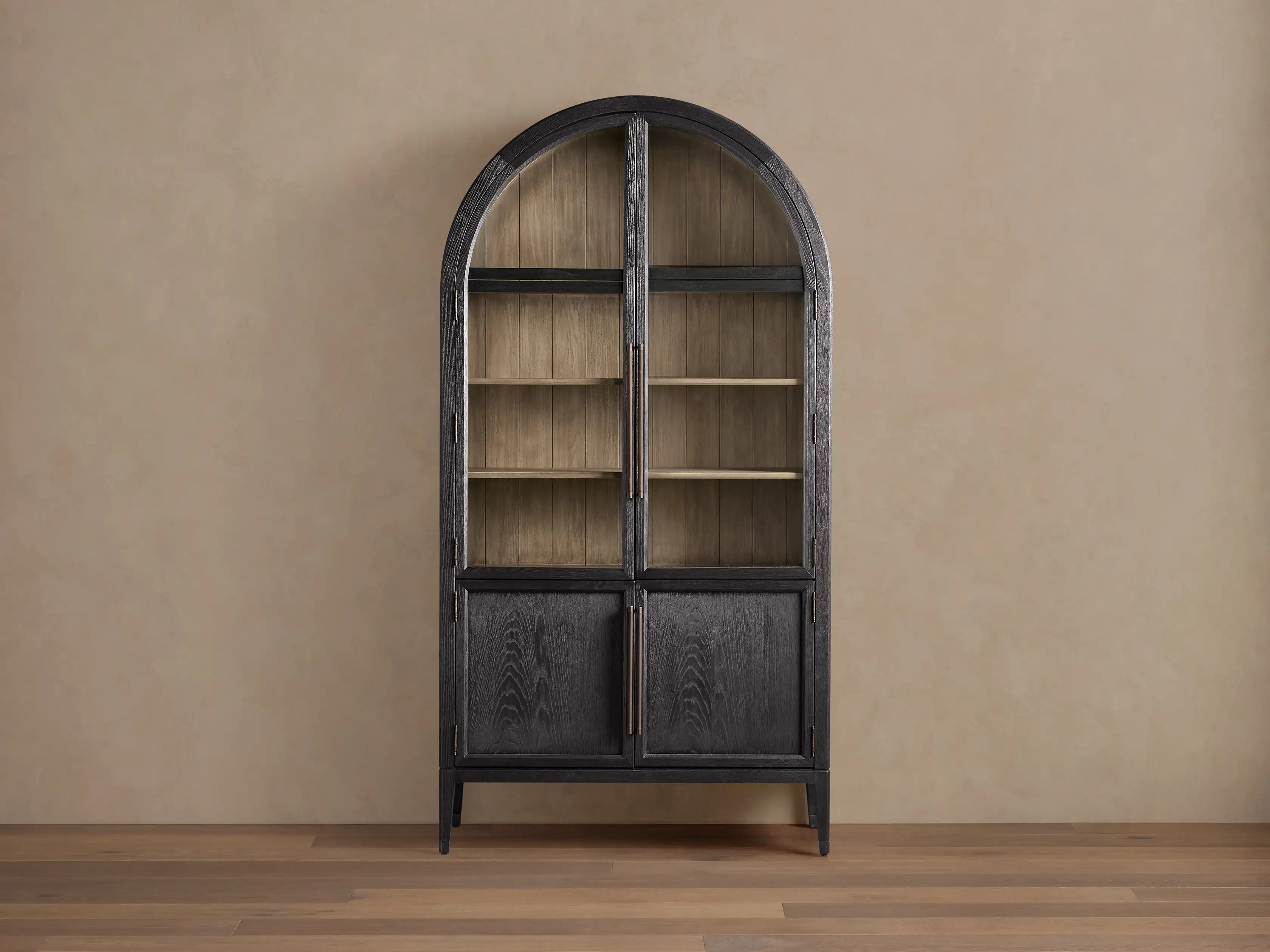Hattie Glass Cabinet | Arhaus