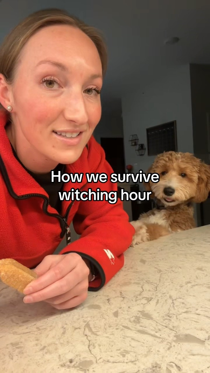 Does your dog have a nightly witching hour too?

We use a @mightypaw yak chew, but adding a @chewiseofficial holder helps promote safer chewing and gives me peace of mind during his crazy evening hours 😅

#dogs #puppy #dogenrichment #dogchew #goldendoodle

#LTKmomlife #LTKActive #LTKstorytime