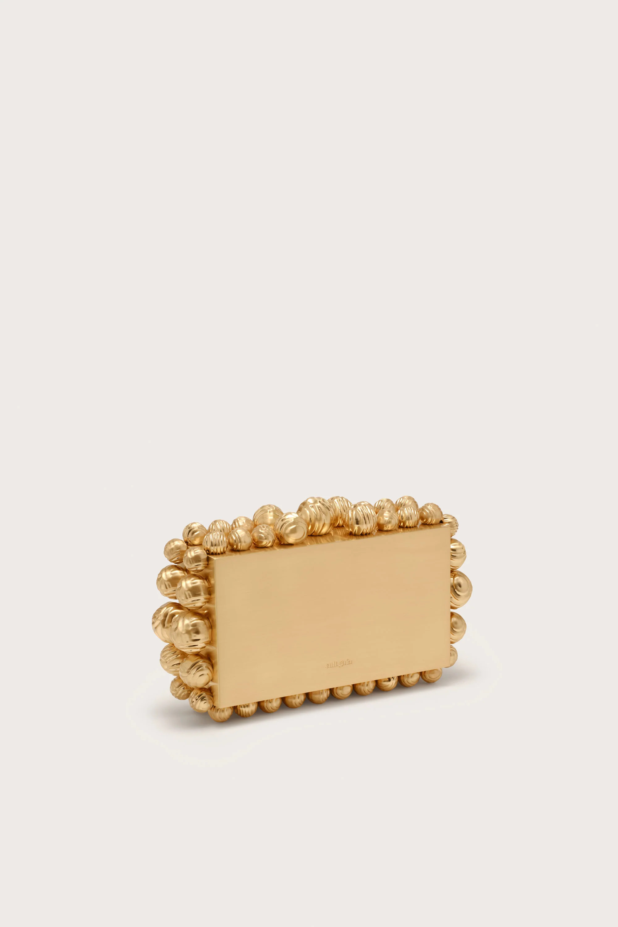 EOS METAL CLUTCH - BRUSHED BRASS | Cult Gaia - US