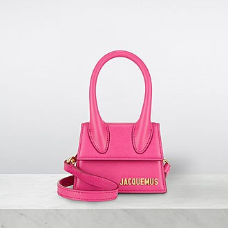 JACQUEMUS Le Chiquito Mini Leather  Top Handle Bag - Pink | Brown Thomas (IE)