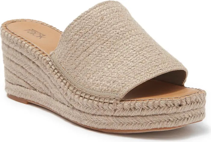 NORDSTROM RACK Claire Jute Wedge Slide Sandal | Nordstromrack | Nordstrom Rack
