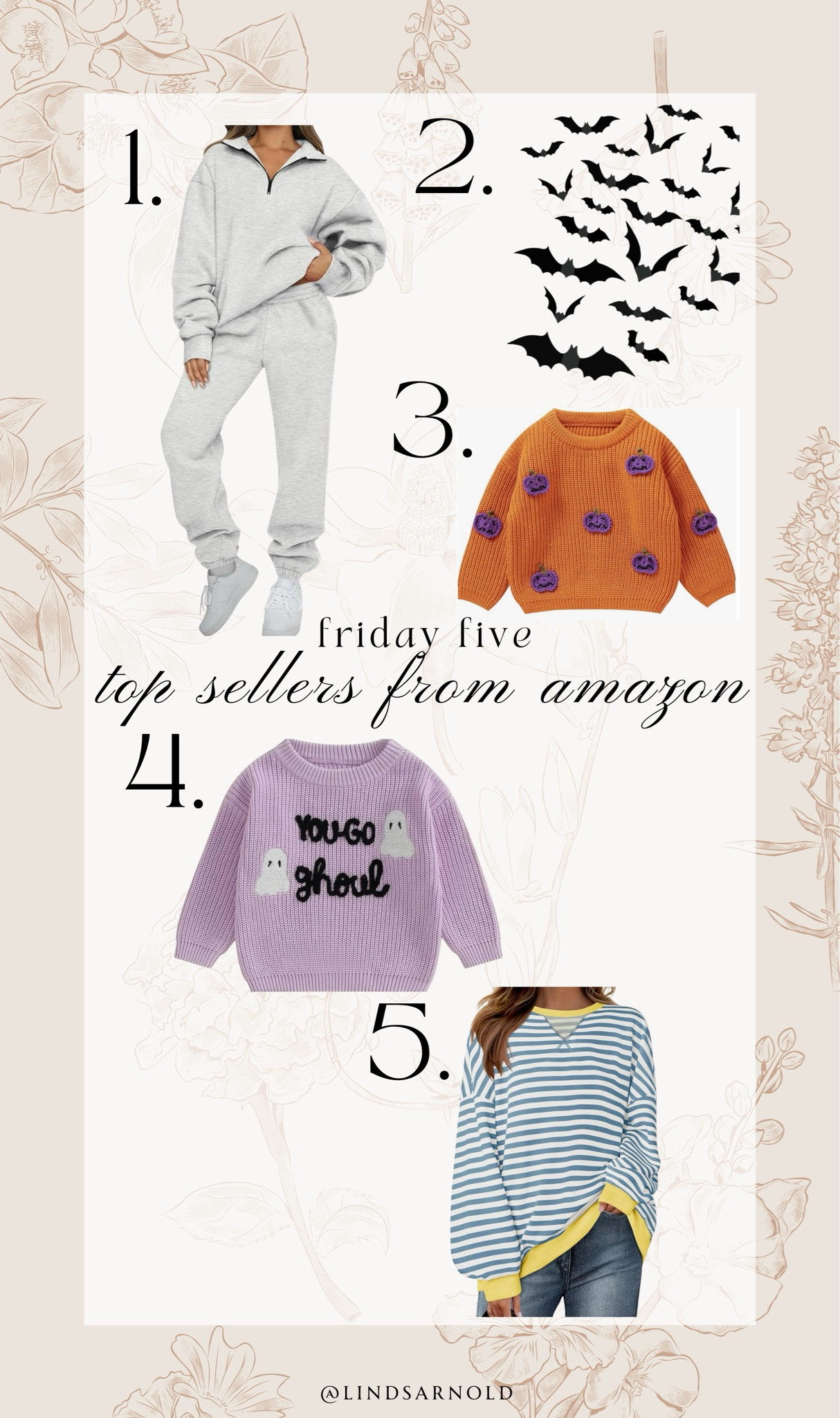 Friday five! Top sellers from Amazon!

#LTKKids #LTKStyleTip #LTKHalloween