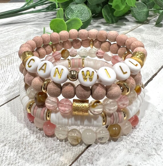 Mantra Bracelet for Women Personalized Boho Jewelry Bracelet | Etsy | Etsy (US)