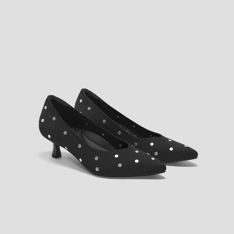 Pointed-Toe Kitten Heels (Scarlett) | VIVAIA
