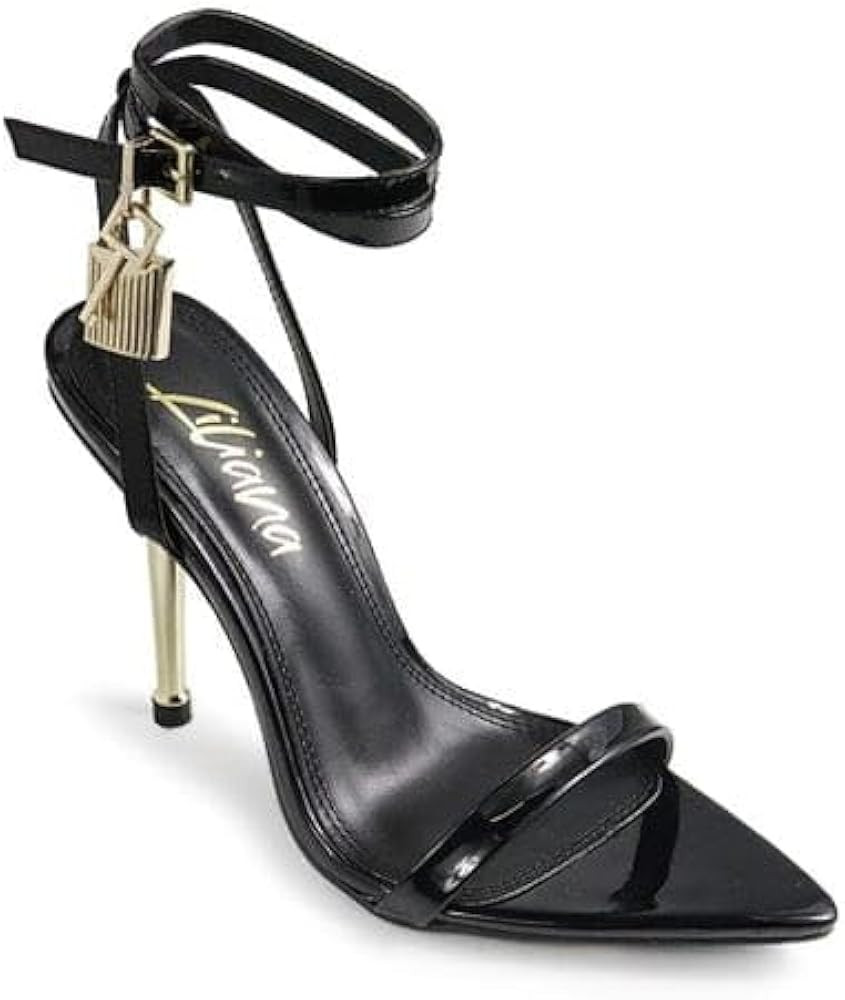 Womens Pointy Toe Stiletto High Heel Sandals | Amazon (US)