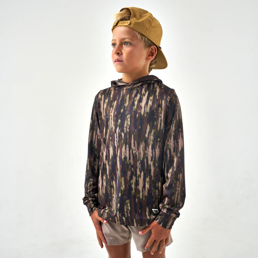 Youth Performance Hoodie - Midland Camo | BURLEBO