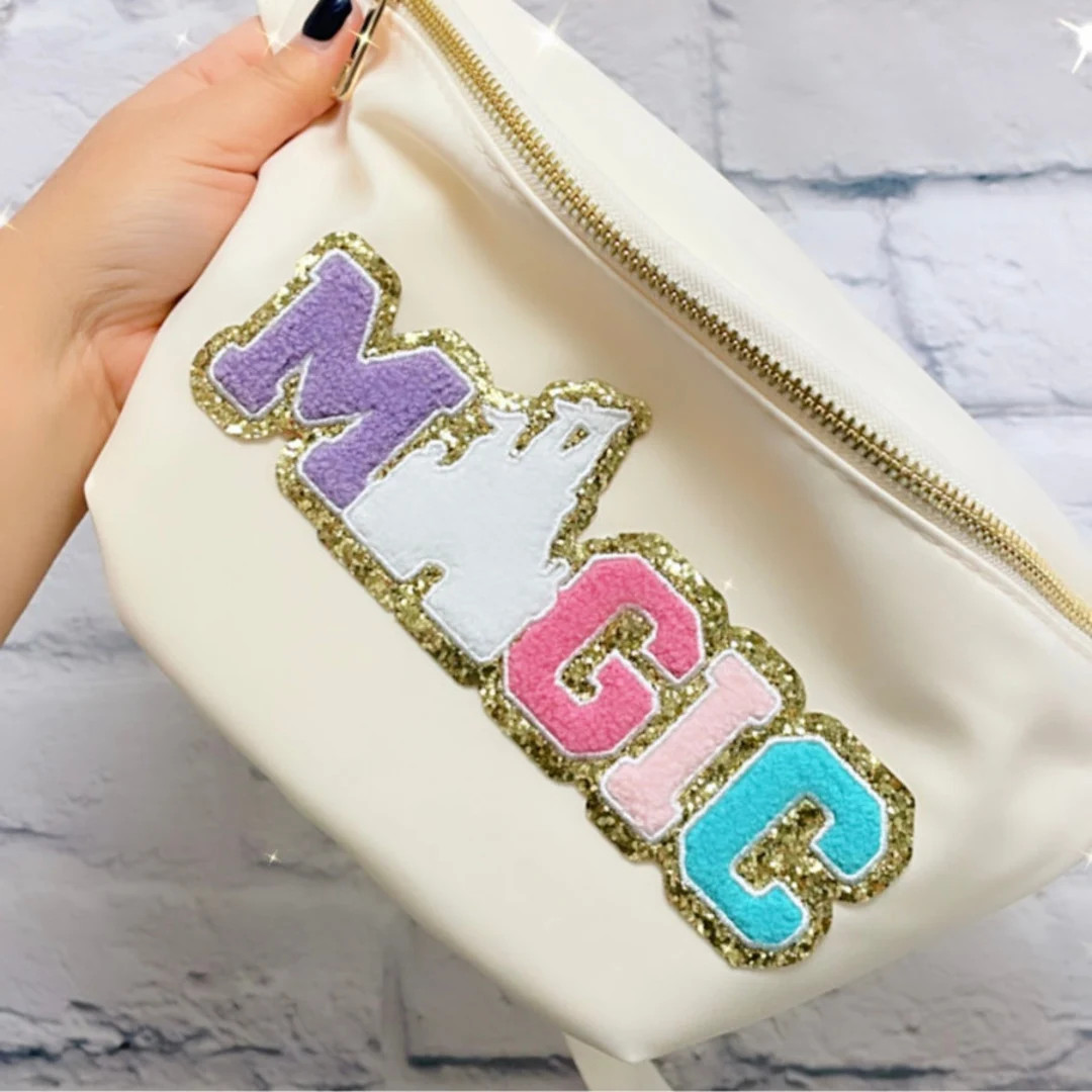 Magic Fanny Pack Magic Embroidered Patch Large Belt Fanny Pack Magical Vacation Fanny Pack Magic ... | Etsy (US)