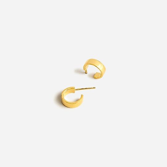 Demi-fine 14k gold-plated mini-hoop earringsItem K6518 
 Reviews
 
 
 
 
 
9 Reviews 
 
 |
 
 
Wr... | J.Crew US