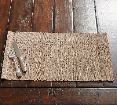 Nubby Woven Ramie Placemat | Pottery Barn (US)