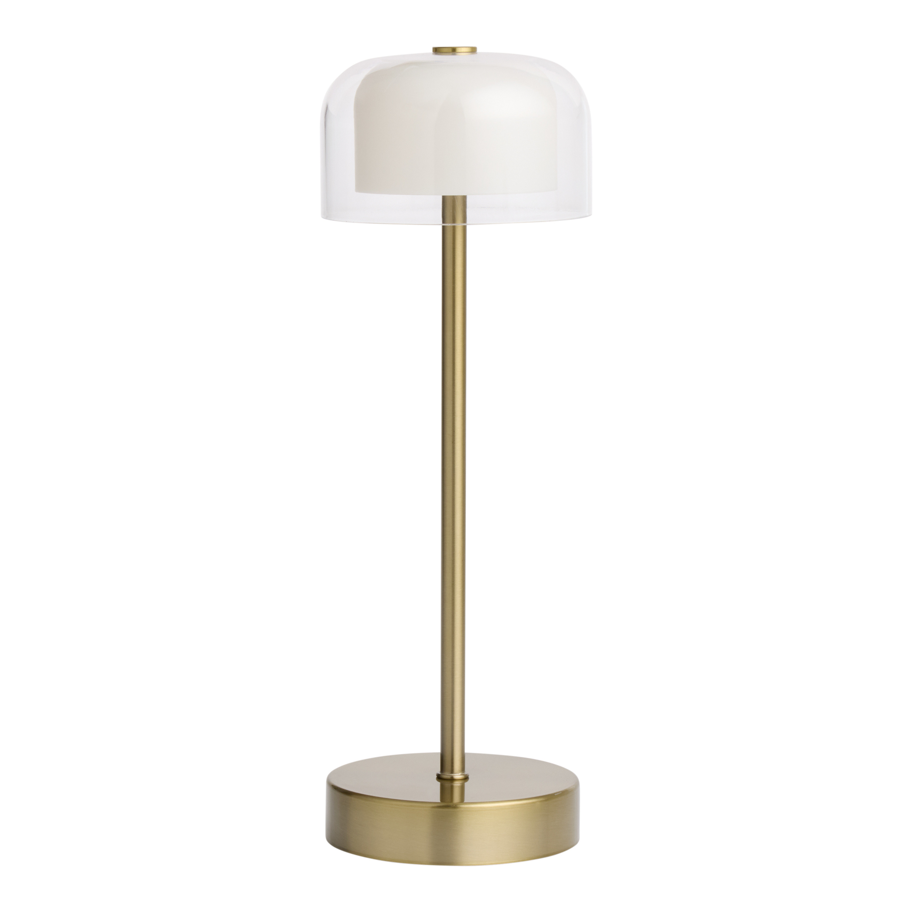 Double Dome Rechargeable LED Cordless Touch Lamp | World Market