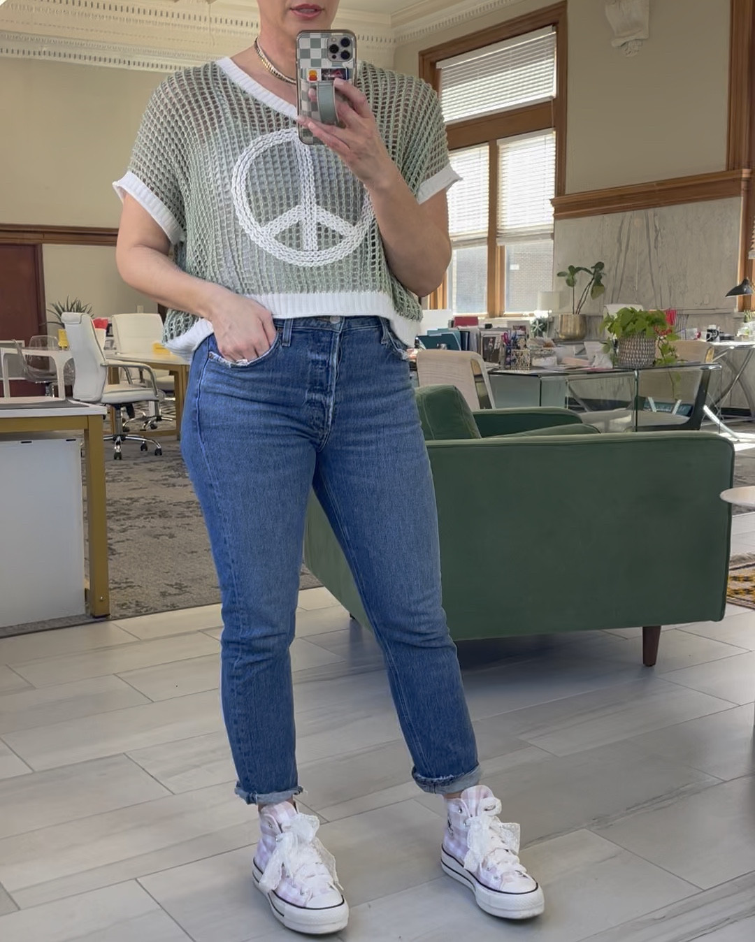 These gingham Converse are the cutest shoes for summer. Lily wanted some too, but they aren’t available in her size, so I’m going to link some other ones that I love 💗

#LTKU #LTKStyleTip #LTKFamily