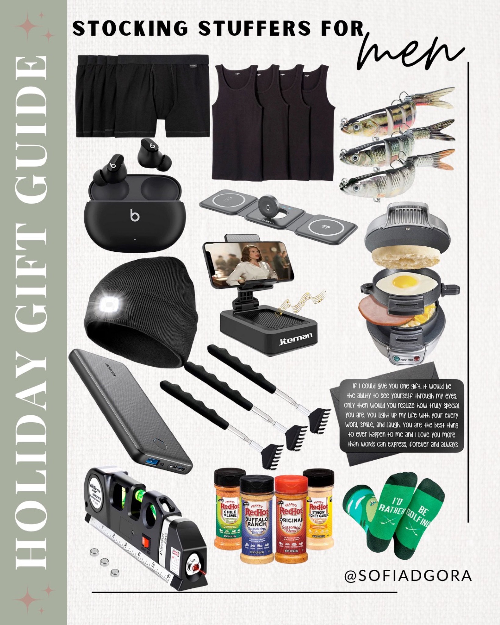 Holiday gift guide stocking stuffers for men

#LTKSeasonal #LTKCyberweek #LTKHoliday