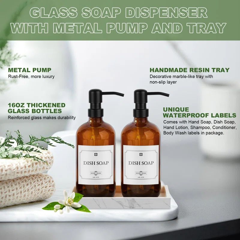 Soap & Lotion Dispenser | Wayfair North America