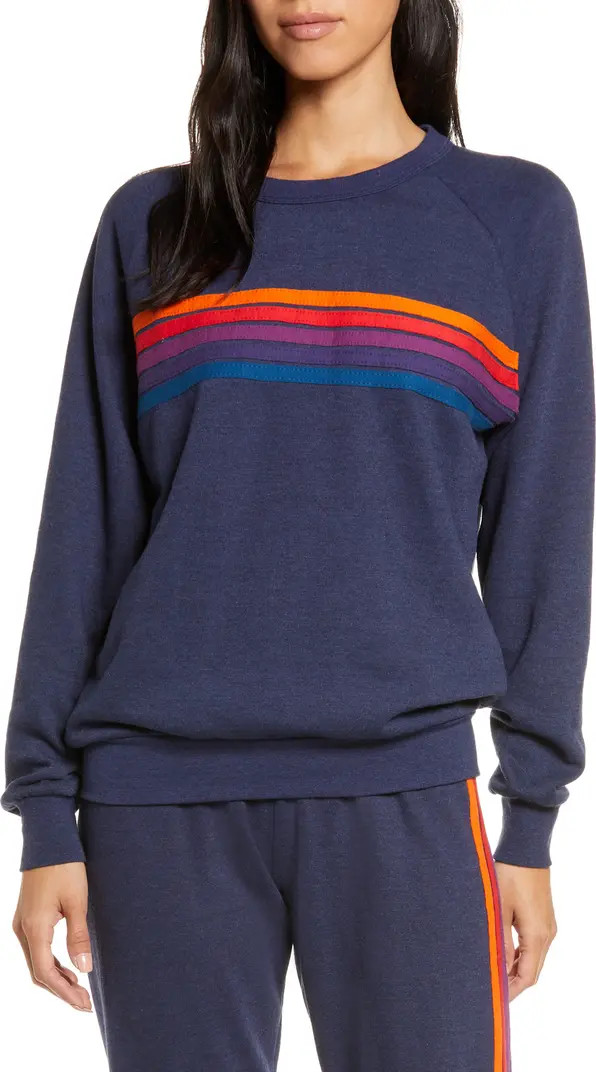 5-Stripe SweatshirtAVIATOR NATION | Nordstrom