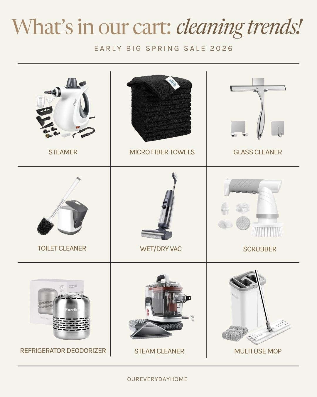 The Amazon Big Spring Sale is approaching, and these are the lead up deals that will help you with you spring cleaning routine! 

 #LTKSeasonal #LTKHome #LTKSaleAlert