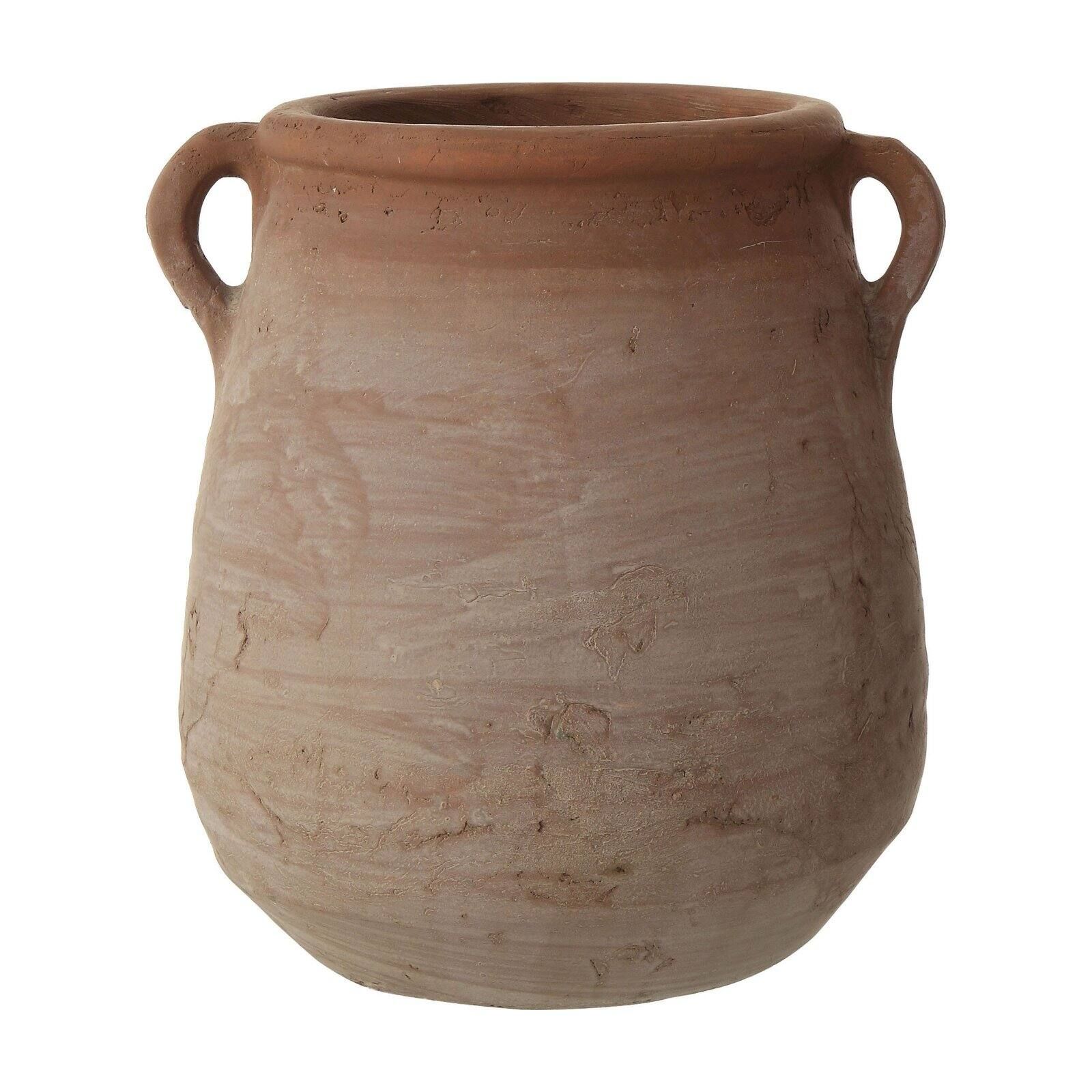 3R Studios Orange and Whitewashed Terracotta Urn - Walmart.com | Walmart (US)