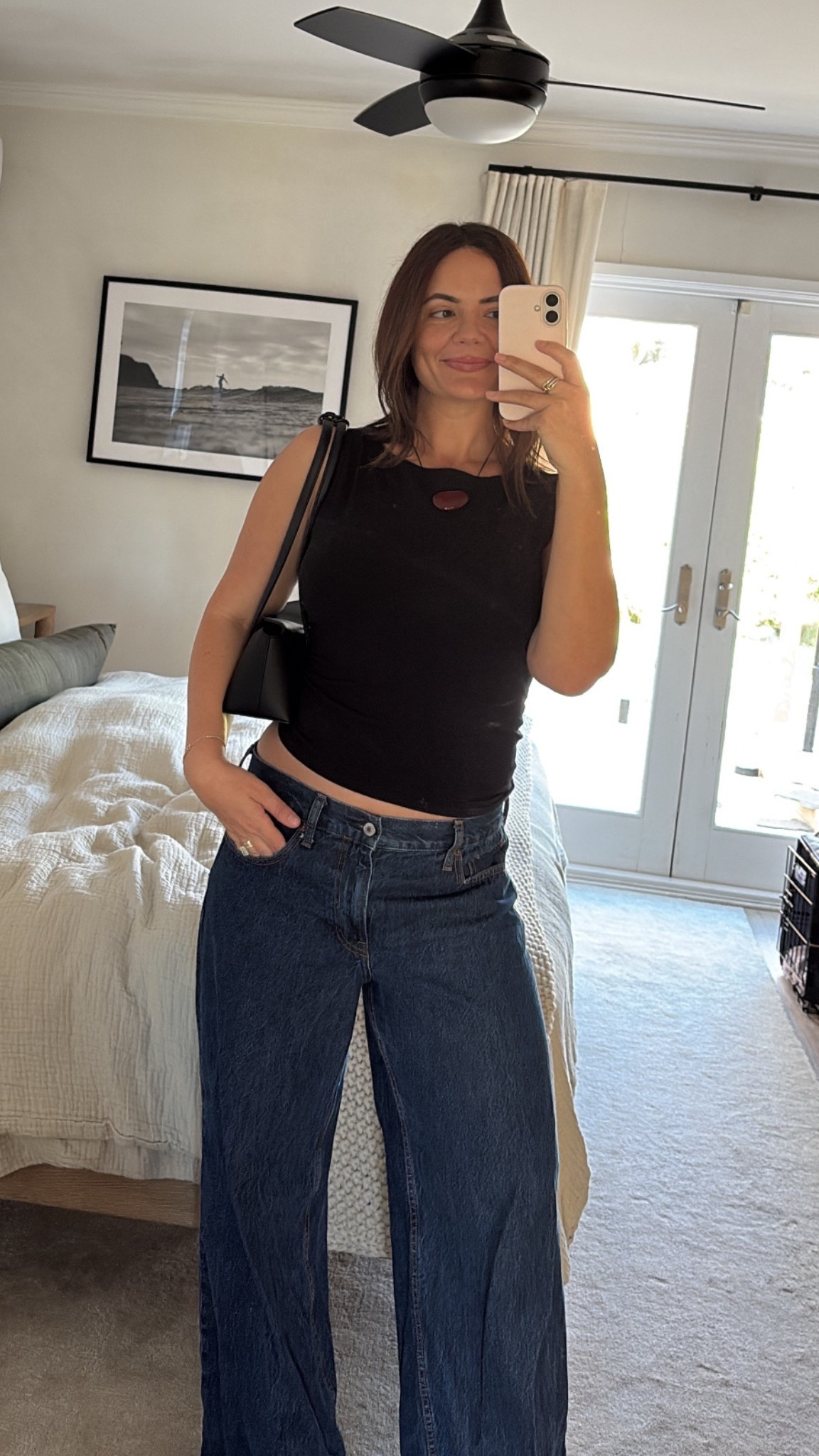 Comfy cute dinner outfit! Love these jeans currently on sale.

#LTKFindsUnder100 #LTKMidsize #LTKSaleAlert
