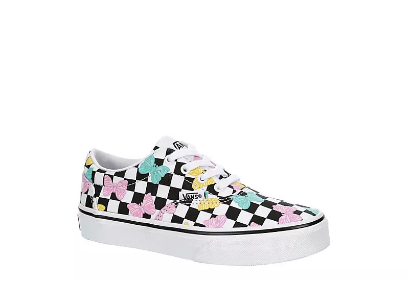 Vans Girls Little-big Kid Doheny Sneaker - Black | Rack Room Shoes
