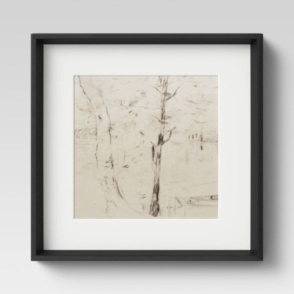 12" x 12" Tree Framed Wall Art - Threshold™ | Target