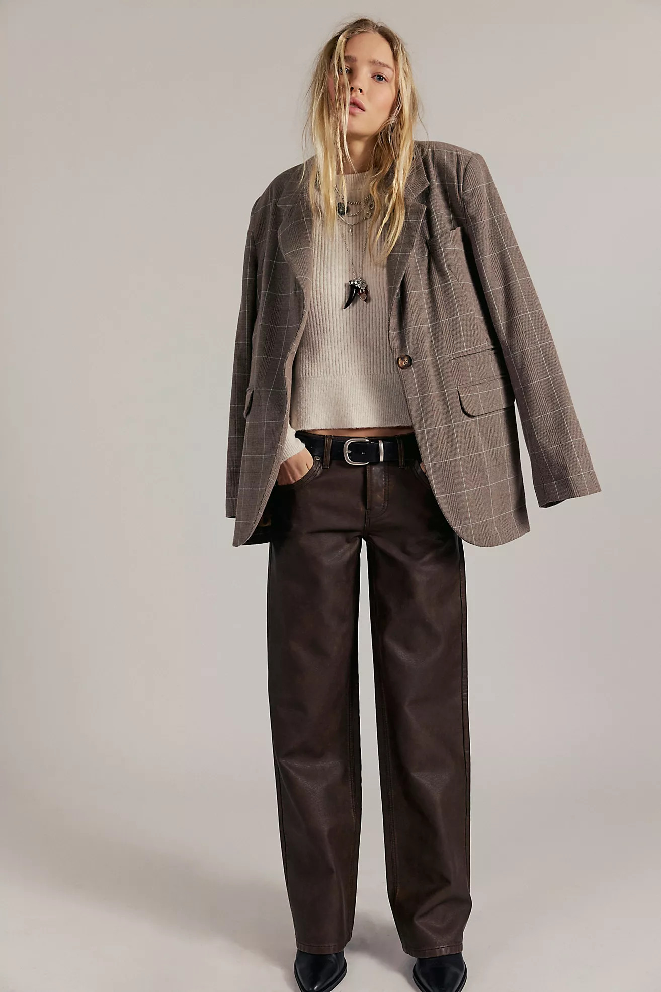 We The Free Tennessee Vegan Leather Pants | Free People (Global - UK&FR Excluded)