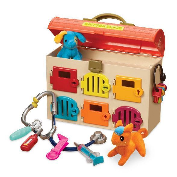 B. toys Toy Vet Kit for Kids Critter Clinic | Target