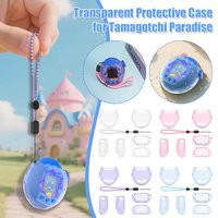 Protective Case Transparent Case Cover with Lanyard Hard Shell Protective Cover for Tamagotchi Paradise | AliExpress (US)