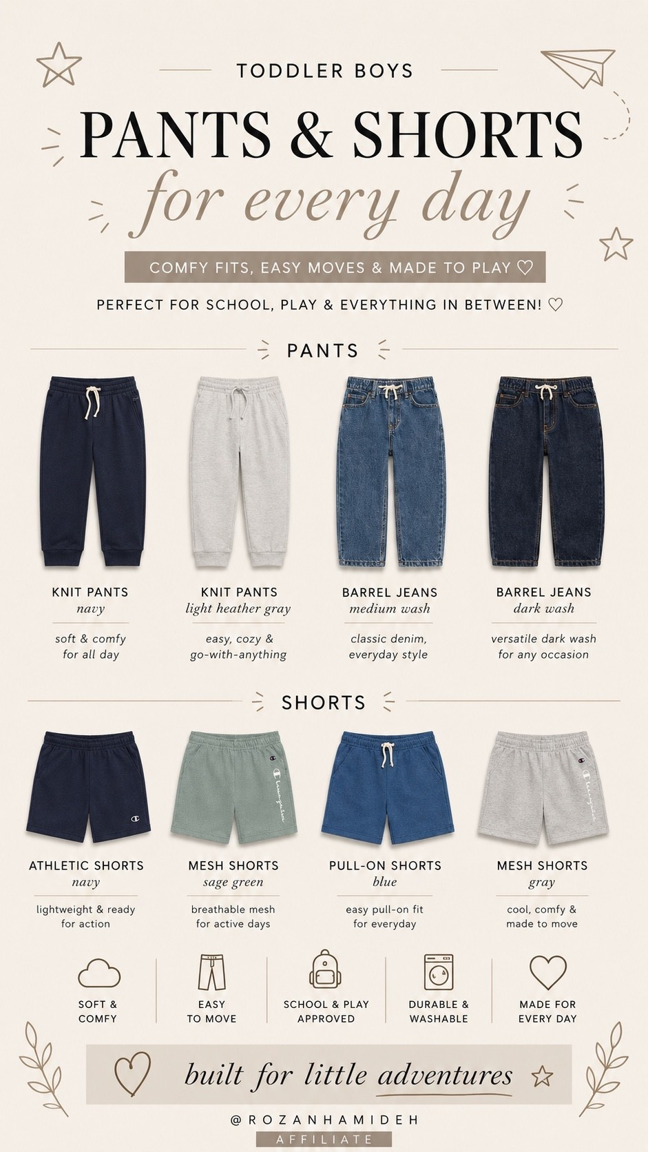Stocking up on everyday bottoms for back-to-school! These pants and shorts are easy to mix, match, and wear all season long. 💙

#BackToSchool #KidsStyle

#LTKKids #LTKSaleAlert