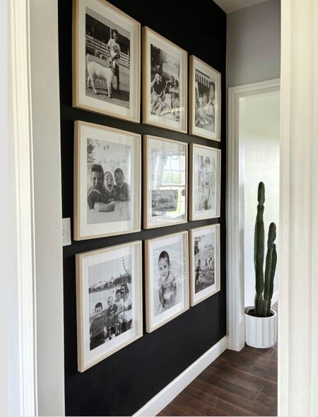 Gallery wall with IKEA Hovsta frames!

#LTKhome