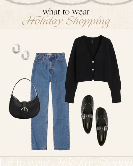 What to wear to holiday shopping ✨ holiday outfit idea, casual outfit, winter style 

#LTKfindsunder100 #LTKfindsunder50 #LTKstyletip