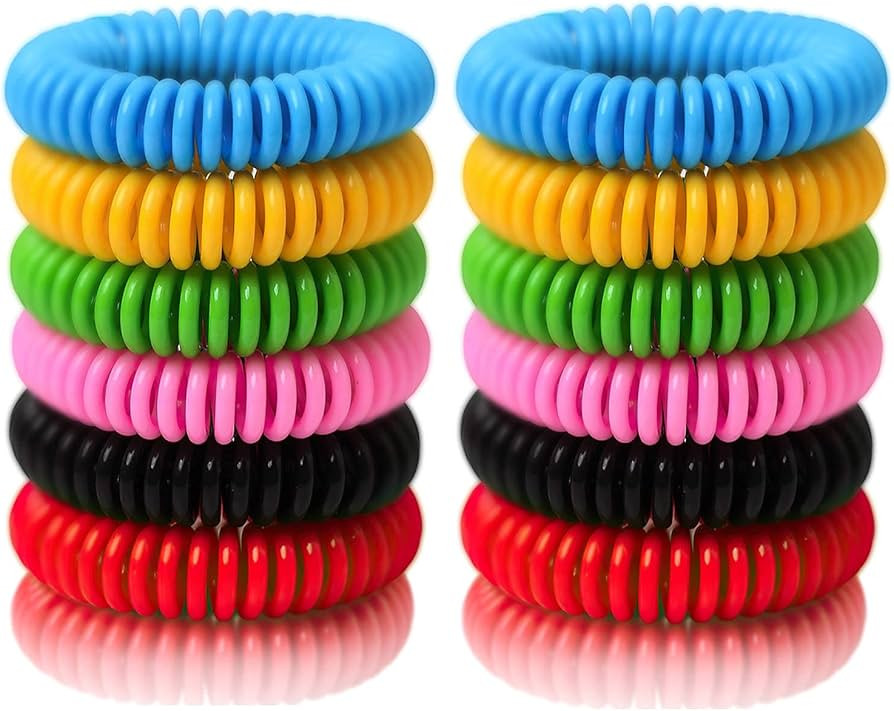 BuggyBands Mosquito Bracelets, 24 Pack Individually Wrapped, DEET Free, Natural and Waterproof Ba... | Amazon (US)