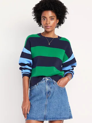 SoSoft Loose Cropped Sweater | Old Navy (US)