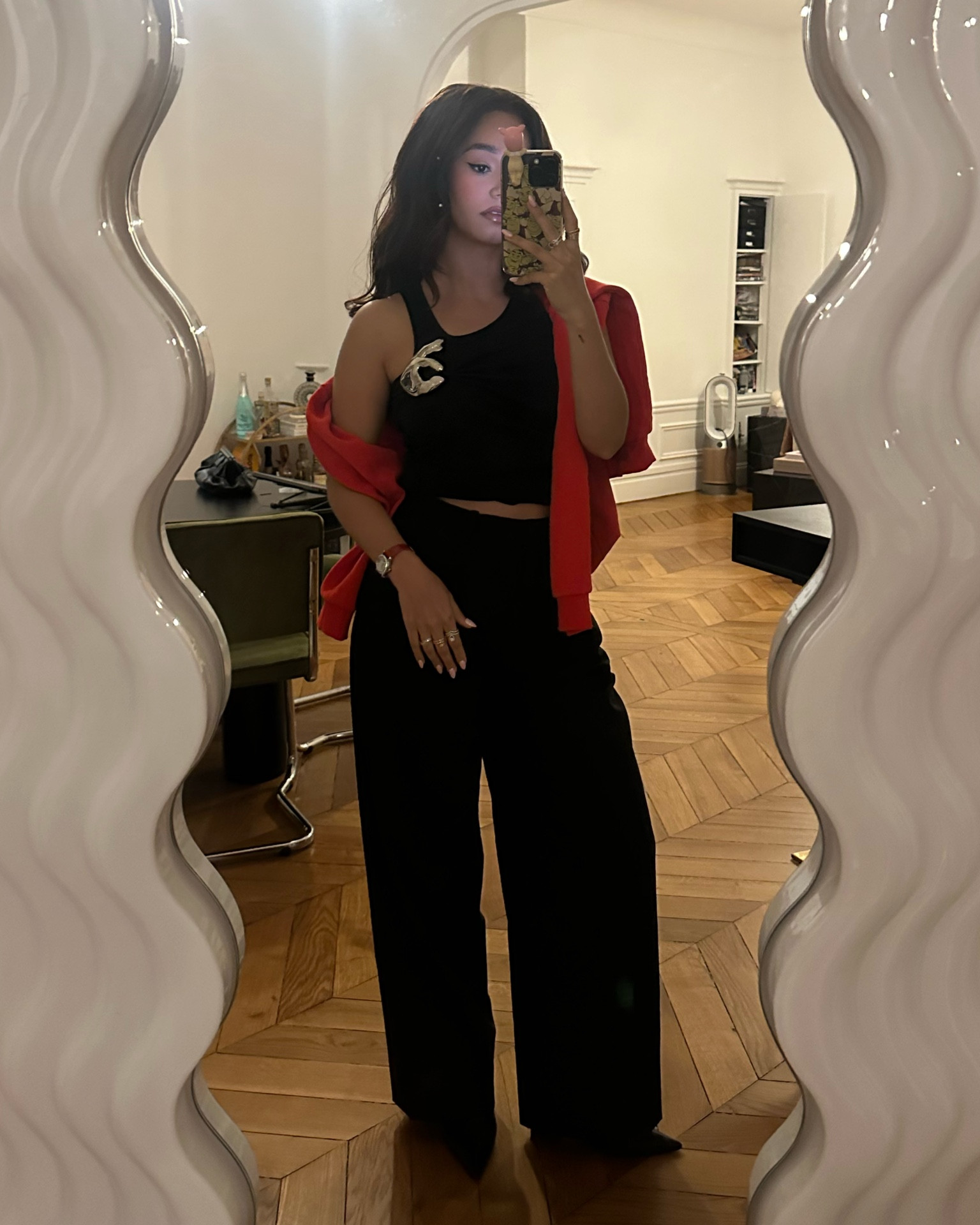 Look pour aller au Louvre ❤️ 