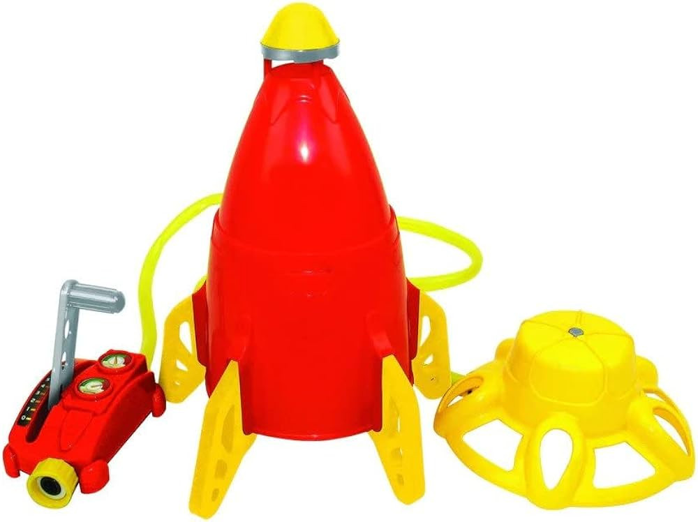Discovery Toys Hydro Launch Water Rocket Outdoor Sprinkler Toy | Kid Powered Learning | STEM Educ... | Amazon (US)